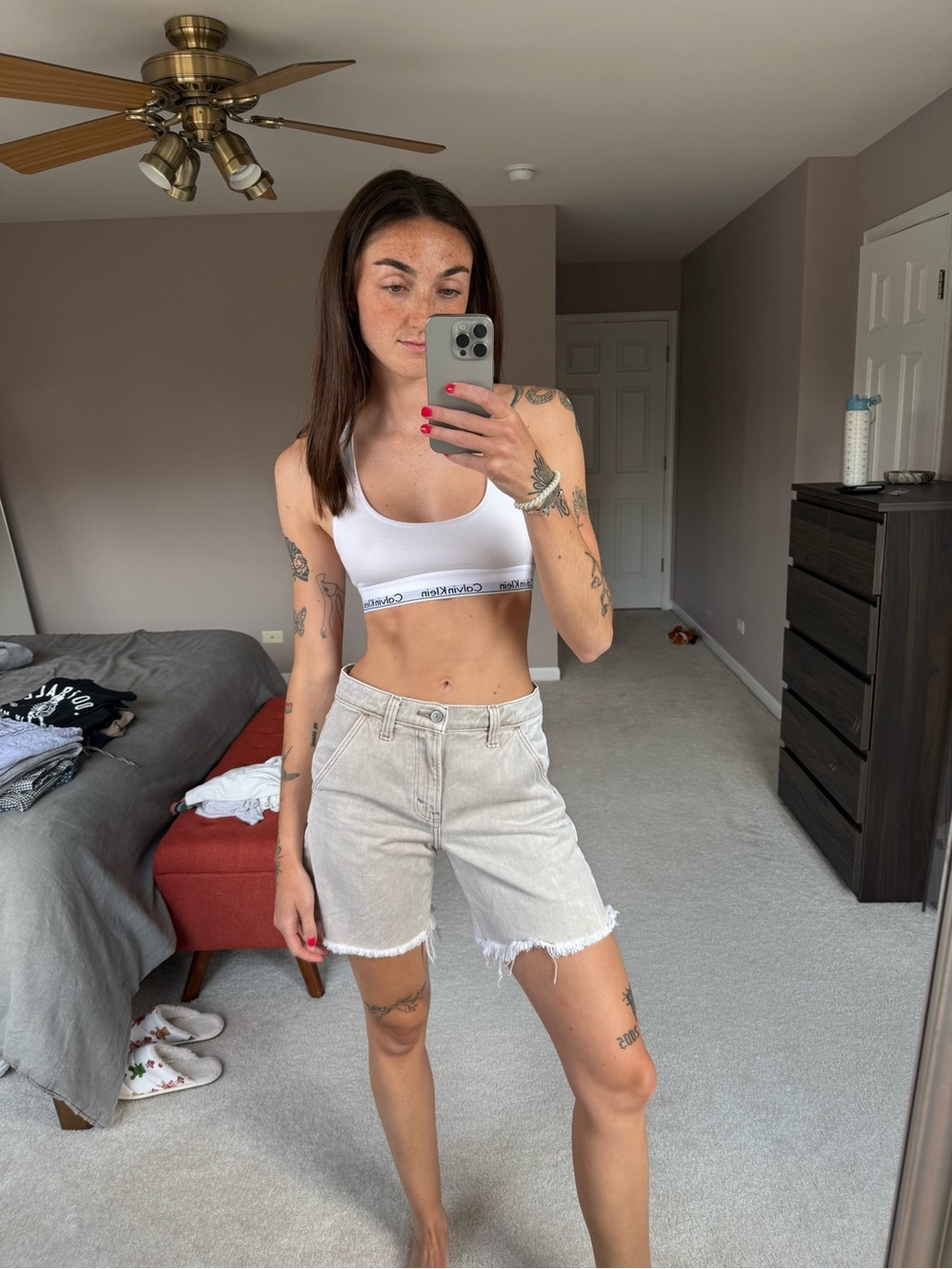 Abercrombie & Fitch Mid-Rise shorts